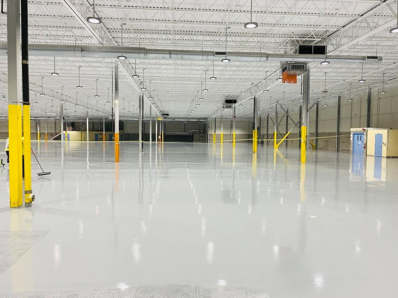 Commercial floor coating 